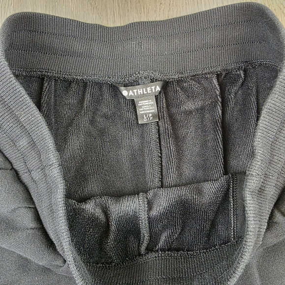 Athleta Cozy Karma Zip Ankle Pants Size L - Picture 7 of 9